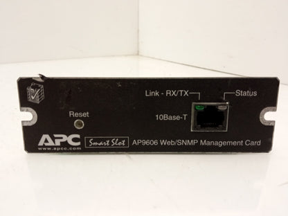 APC AP9606 Web/SNMP Management Smart Slot Card
