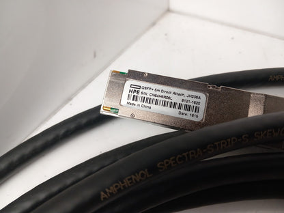 HP X242 40G QSFP+ 5m DAC InfiniBand Cable 8121-1628 JH236A
