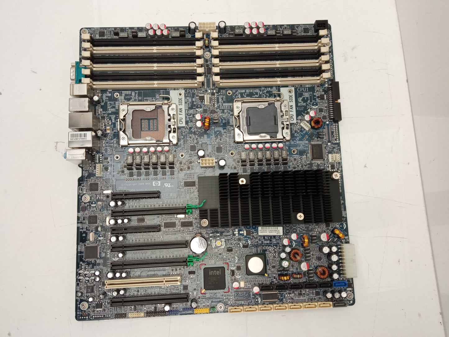 HP Z800 Dual Socket LGA1366 Workstation DDR3 Motherboard 460838-003 591182-001