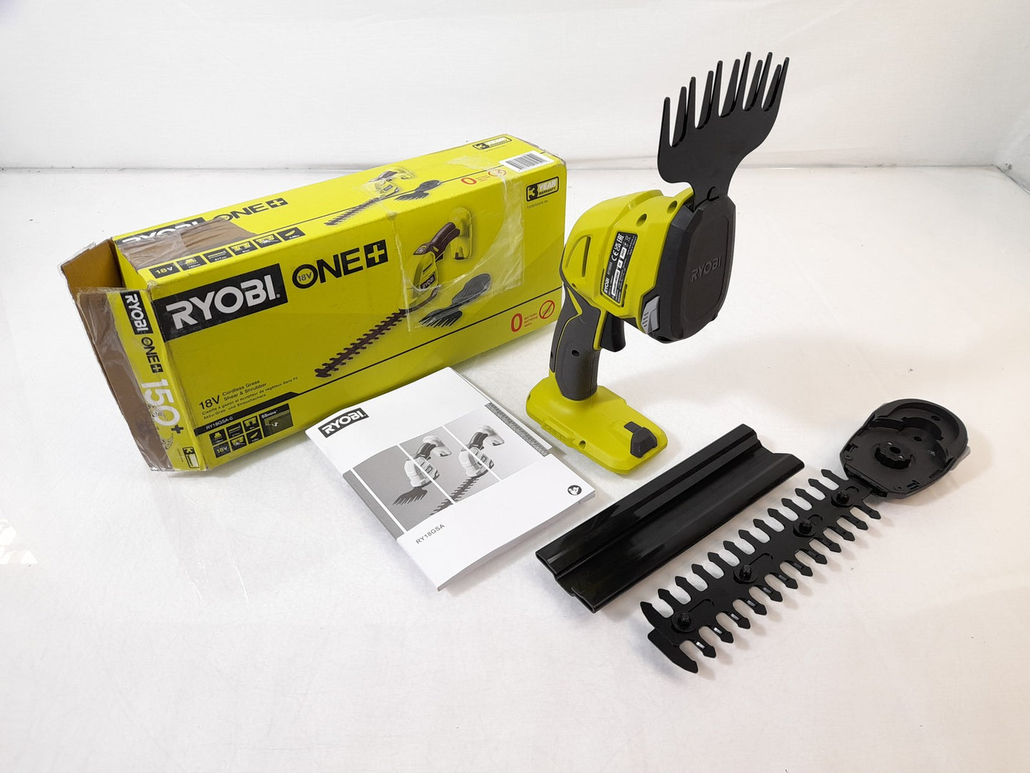 Ryobi ONE+ RY18GSA-0 18V Cordless 2-in-1 Grass Shear & Shrubber