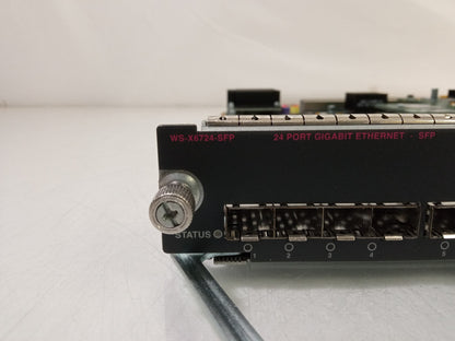 Cisco WS-X6724-SFP 24 Port SFP Switch Interface Module For Cisco Catalyst 6500