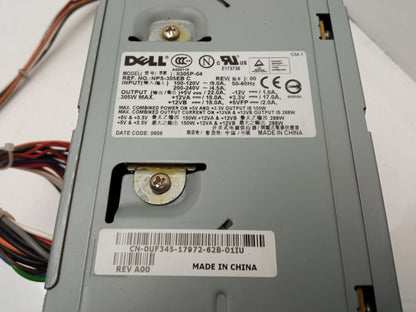 Dell PowerEdge SC430 SC440 305W Power Supply Unit 0UF345 UF345
