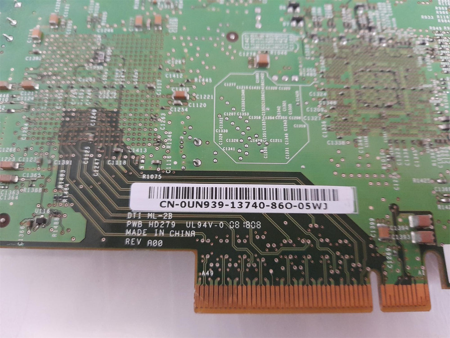 Dell PowerEdge 2970 SAS 5/IR RAID Controller Card 0UN939 UN939