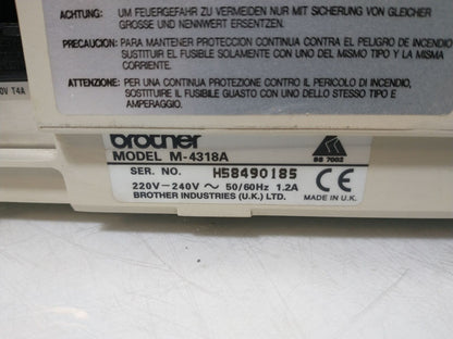 Brother M-4318 Wide Carriage Dot-Matrix Printer