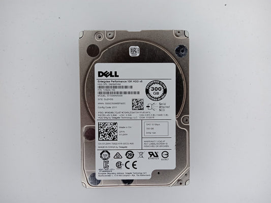 Dell 0YJ2KH YJ2KH ST300MM0008 300GB 2.5 in SFF 128MB 10000RPM SAS Hard Drive HDD