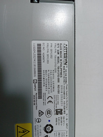 Lenovo 550W Server Power Supply Unit 94Y8188 ARTESYN 700-013702-0200 94Y8278