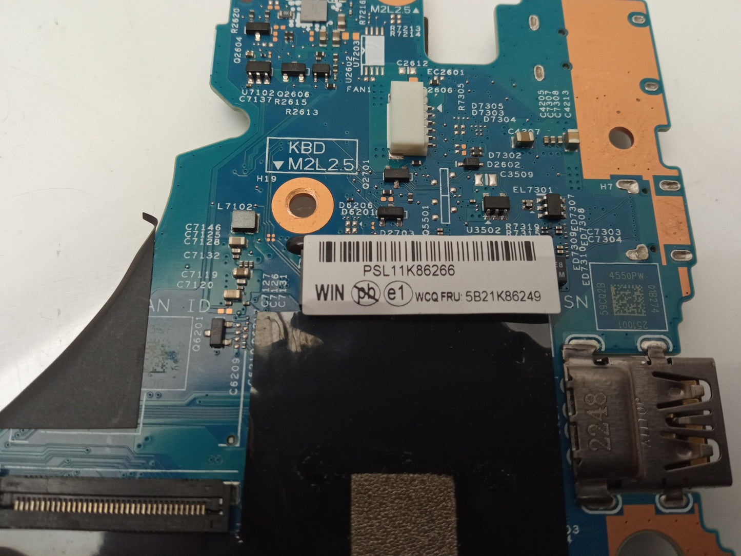 Lenovo ThinkPad L13 G3 Laptop Motherboard With i7-1255U 1.70GHz CPU 5B21K86249