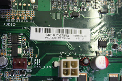 HP Pro 3400 MT Socket LGA1155 Motherboard With I/O Shield 657002-001