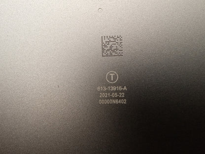 Apple MacBook Pro A2338 Space Grey Bottom Chassis Panel Lid 613-13916-A