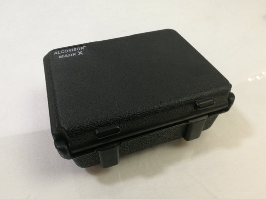 Alcovisor Mark X Breathalyser - With Blow Tube & Carry Case