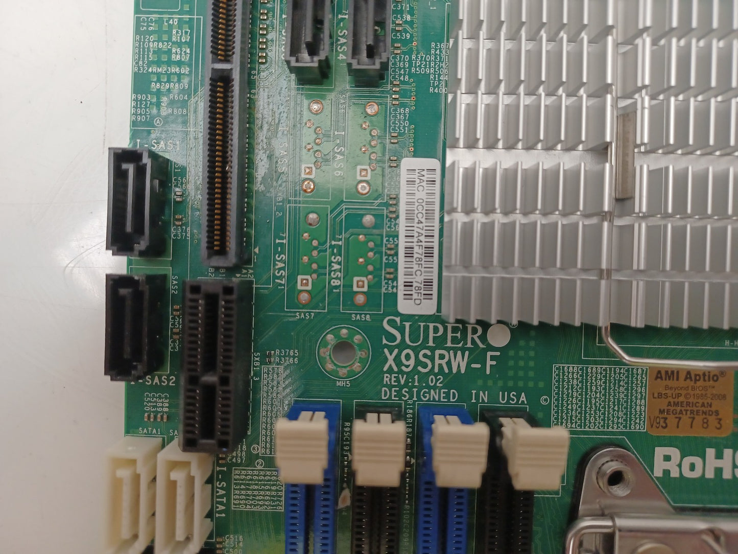 SuperMicro X9SRW-F Socket LGA2011 DDR3 Server Motherboard