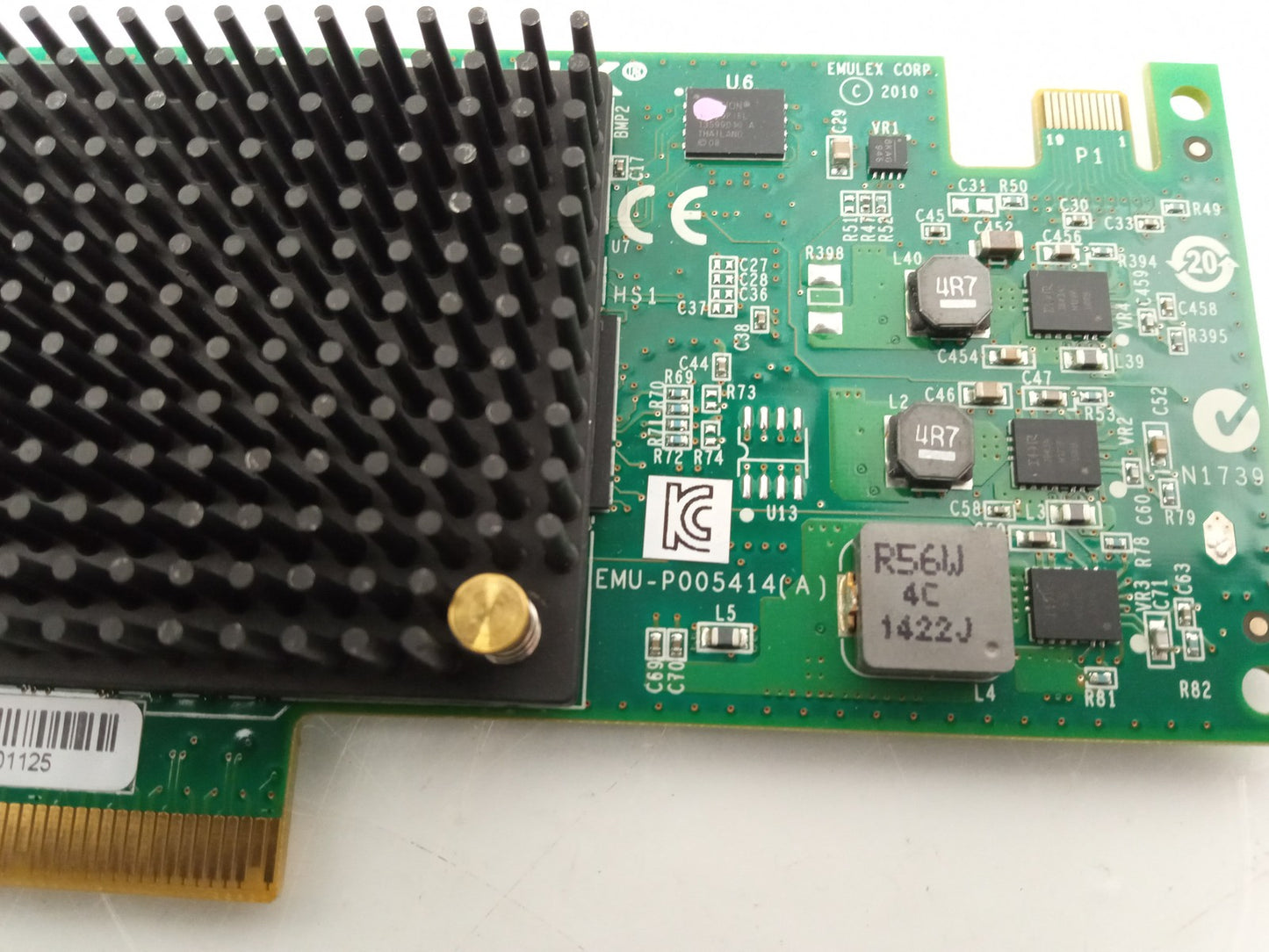 Emulex 10GbE Ethernet Dual Port Virtual Fabric Adapter Card EMU-P005414