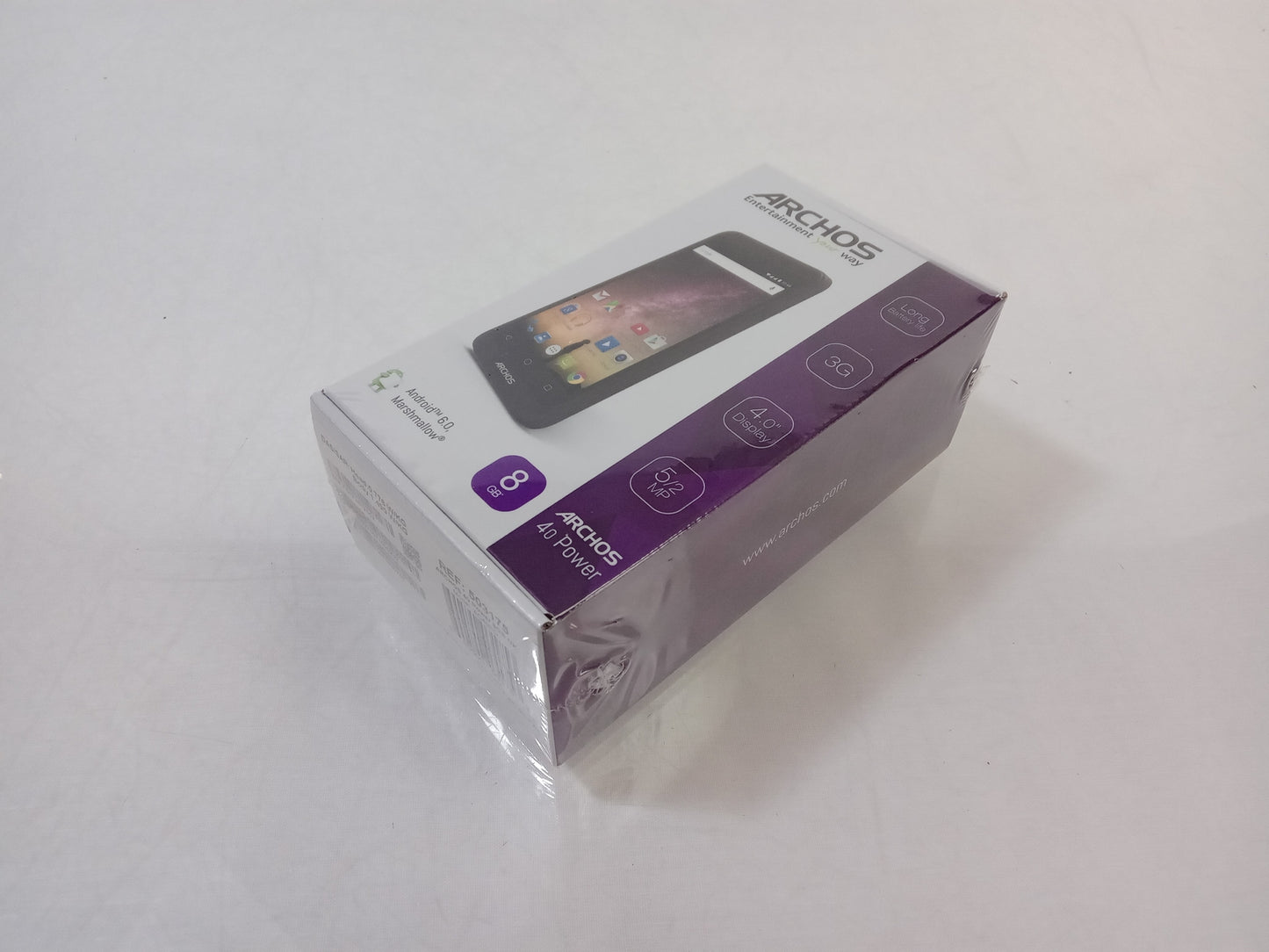 Archos 40 Power AC40PO Dual SIM 8 GB Black Mobile Smart Phone (Unlocked)