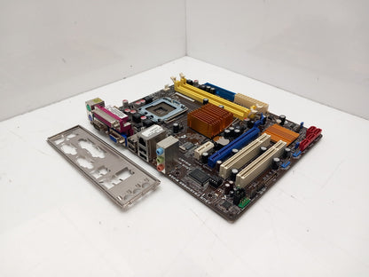 ASUS P5QPL-AM Socket LGA775 DDR2 Micro ATX Motherboard With I/O Shield