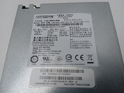 IBM Lenovo 573W Power Supply Unit 00WC067 7001540-J000