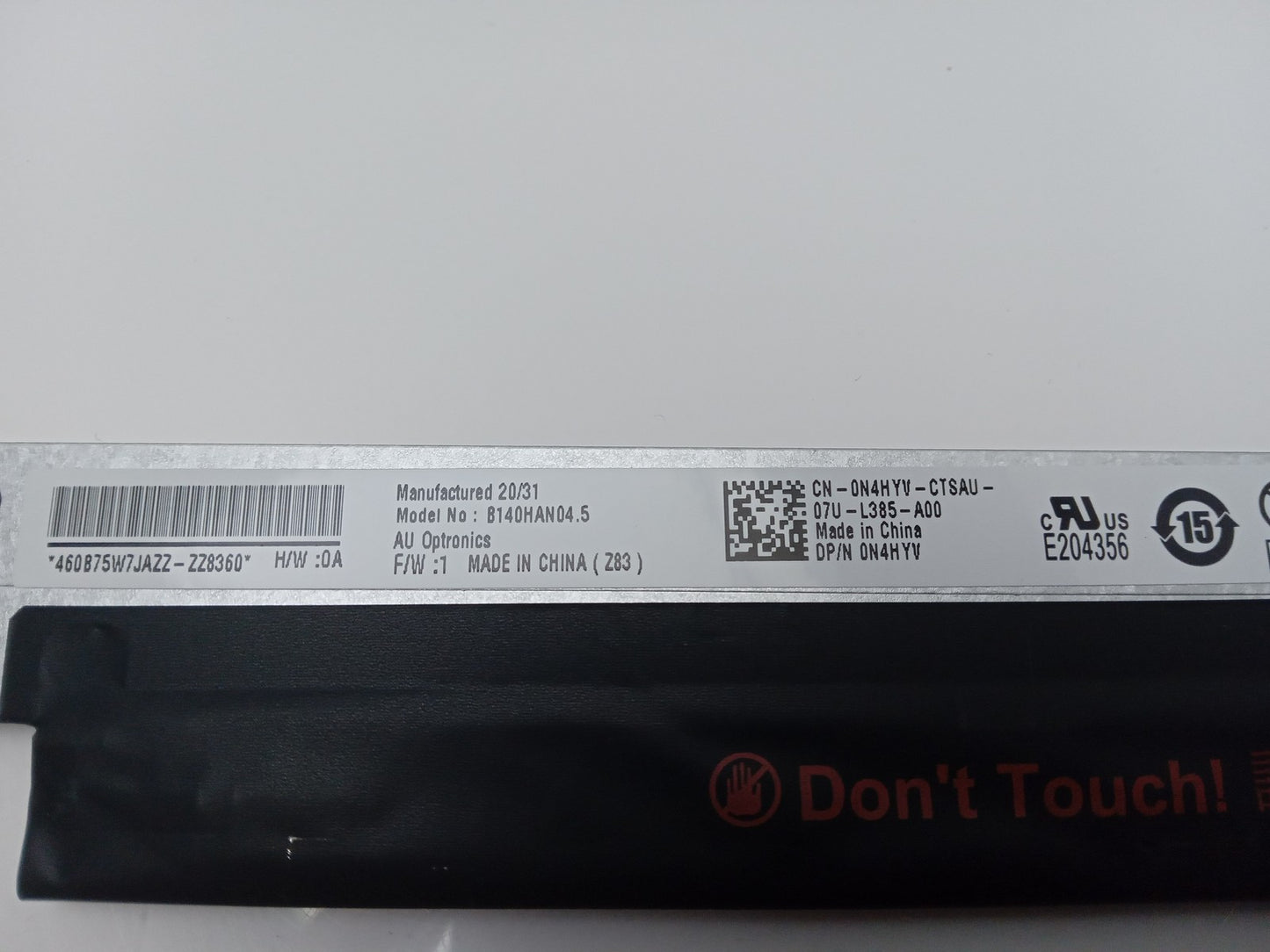 AU Optronics B140HAN04.5 14" Laptop LCD Display Panel