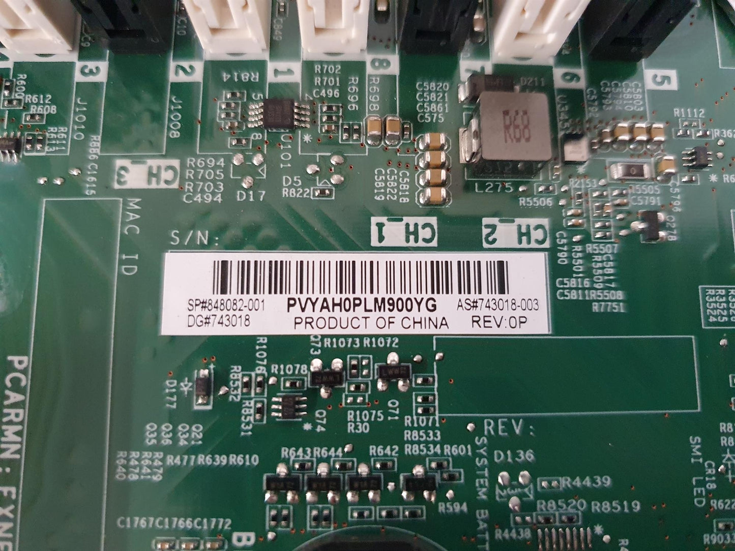 HP ProLiant DL160 G9 Socket LGA2011-3 Server Motherboard 743018-003 848082-001