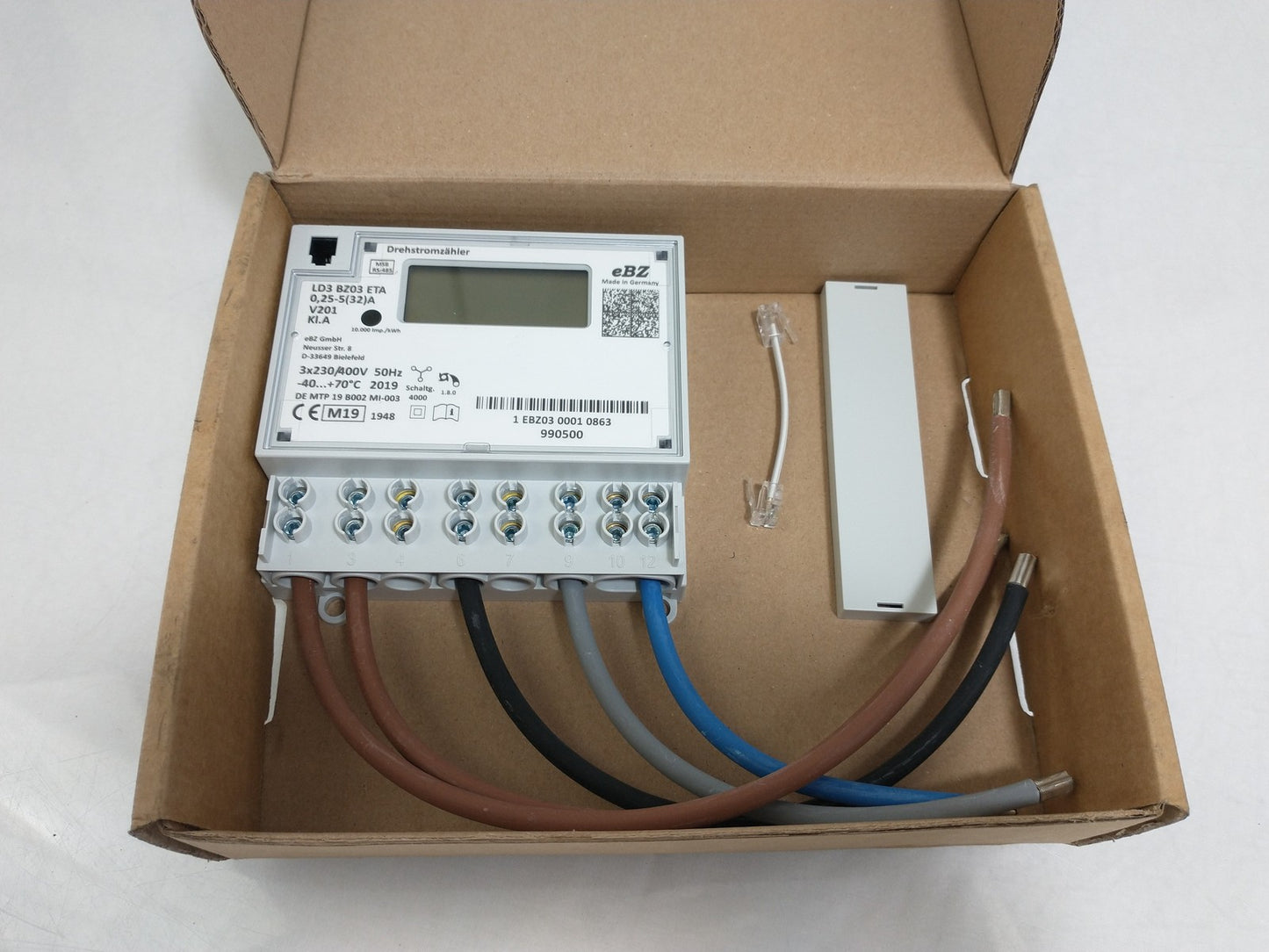 eBZ LD3 BZ03 ETA Three Phase Power Display