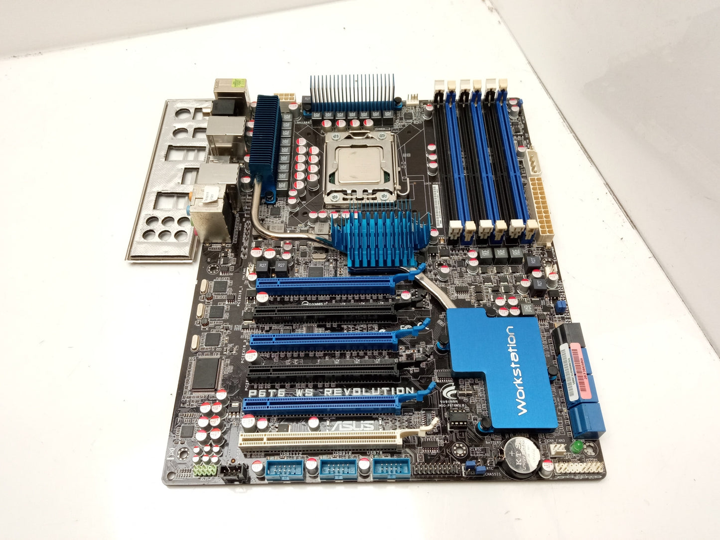 ASUS P6T6 WS REVOLUTION i7-950 3.06 GHz DDR3 ATX Motherboard With I/O Shield