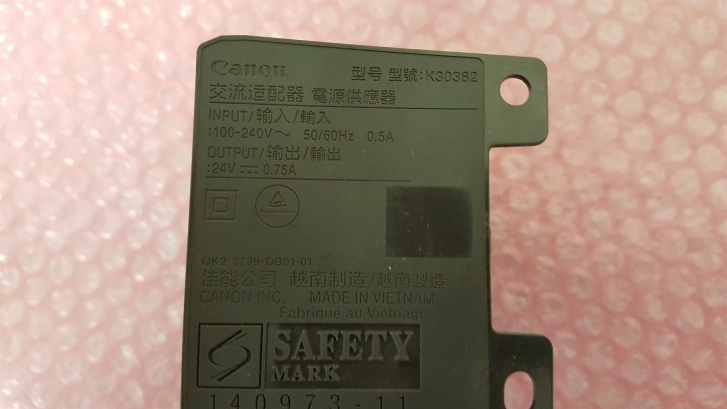 Canon Pixma K30362 24V 0.75A Printer Power Supply Unit