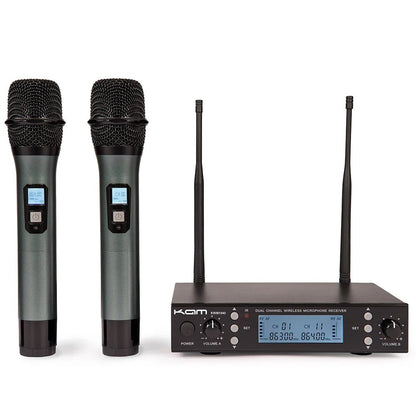 KAM KWM1940 Dual UHF Multi Channel Professional Wireless Microphone System
