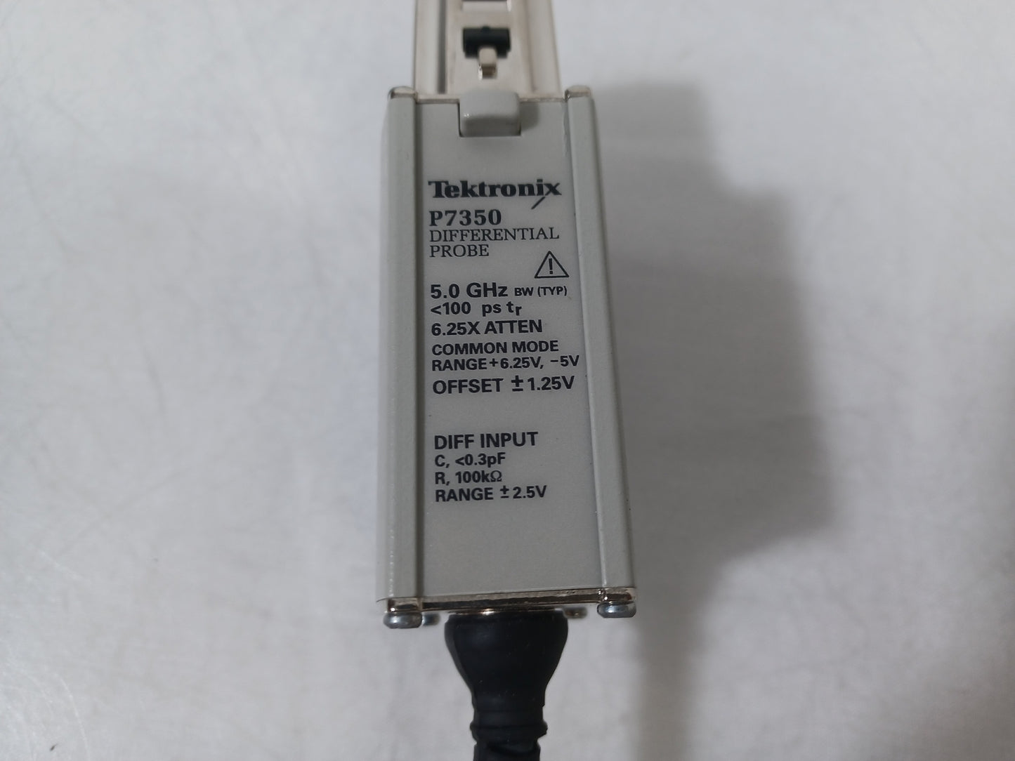 Tektronix P7350 5 GHz Differential Probe With Accessories And Carry Case