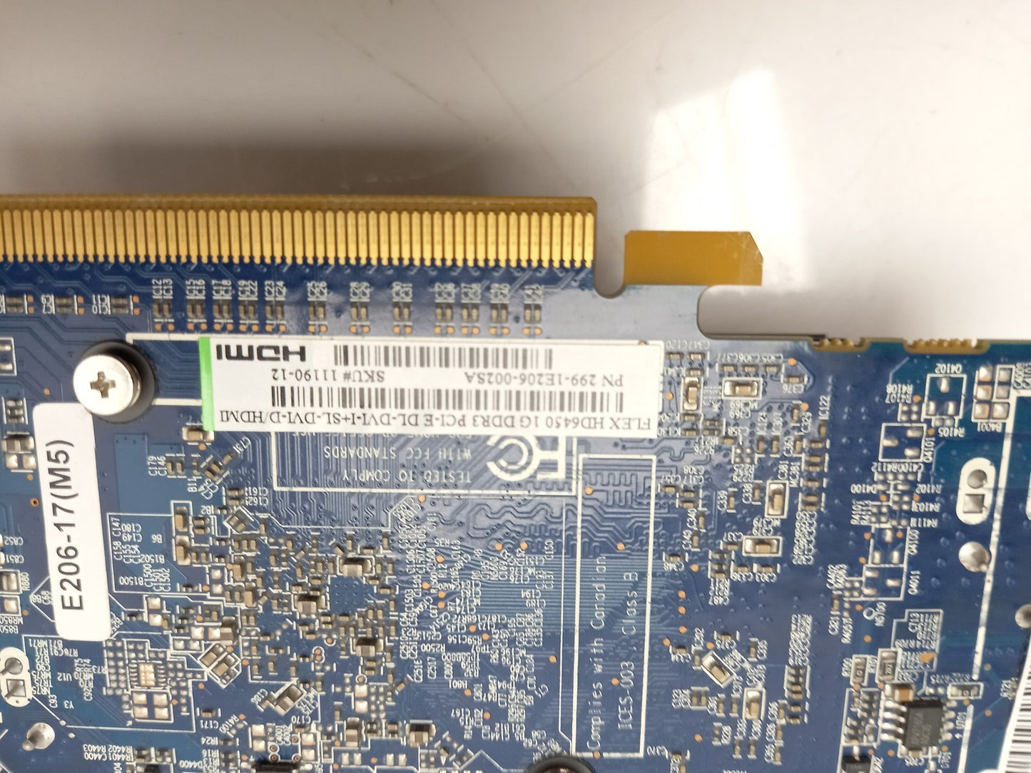 AMD Sapphire FLEX HD 6450 1GB DDR3 DVI HDMI Video Graphics Card 299-1E206-002SA