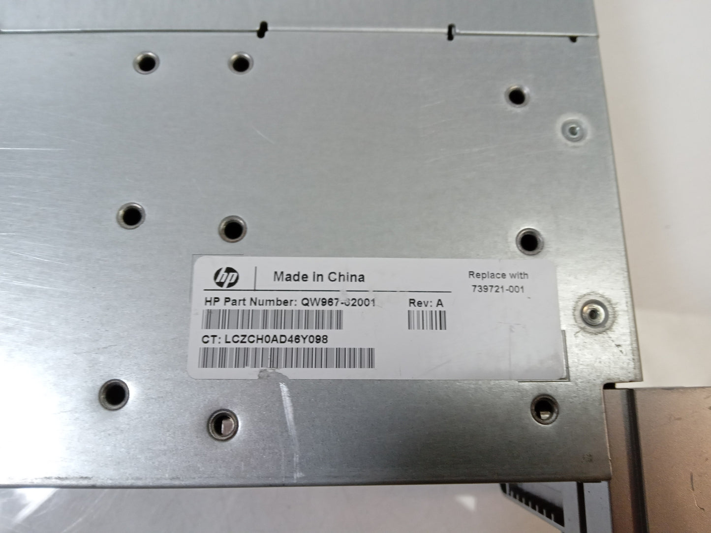 HP Enterprise D3700 2.5" HDD 25 Bay Enclosure Storage Array QW967-62001