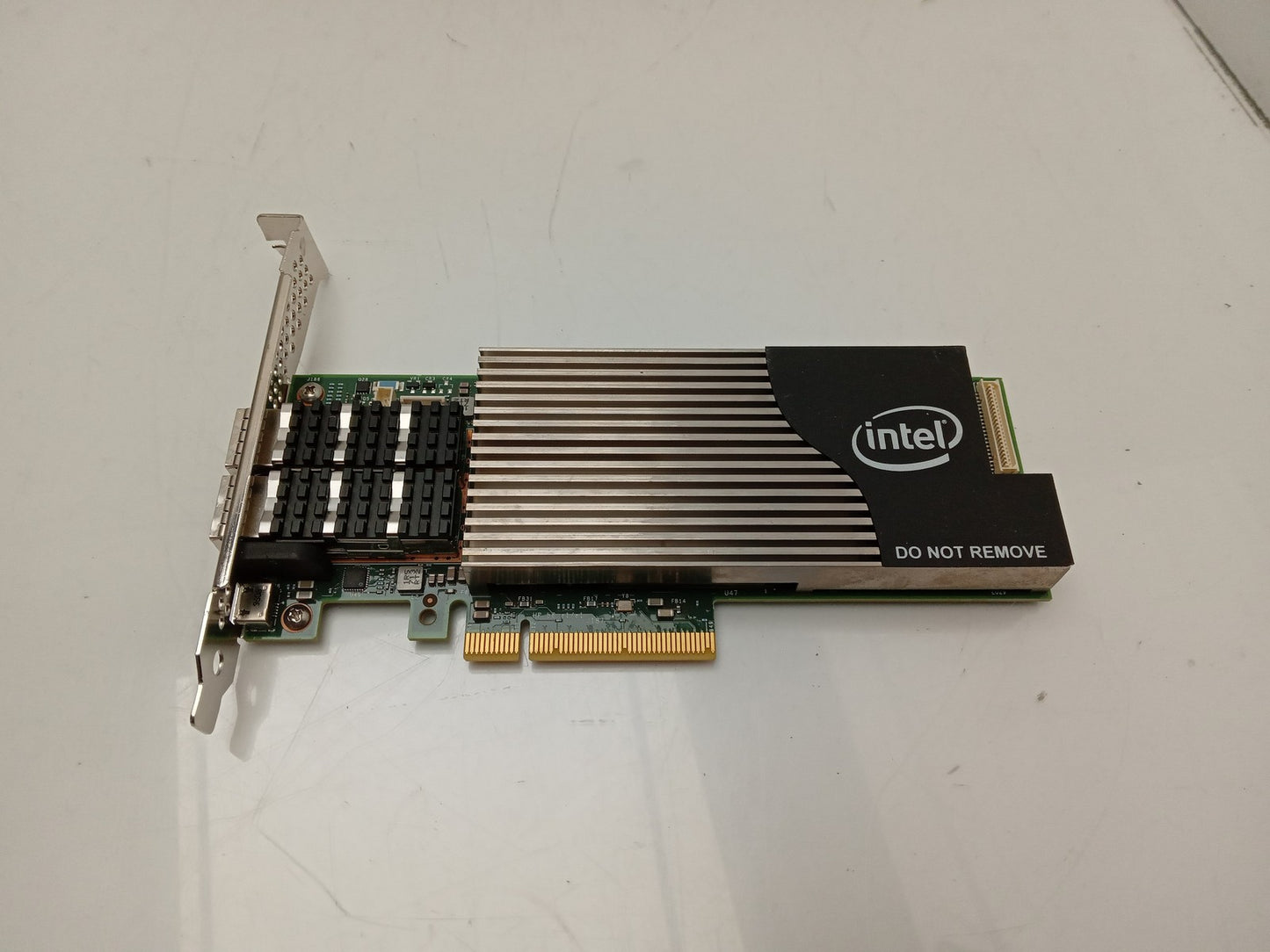 Intel FPA10-DA2 PCIe Ethernet Prog Adapter Card FPA10DA2G1P5