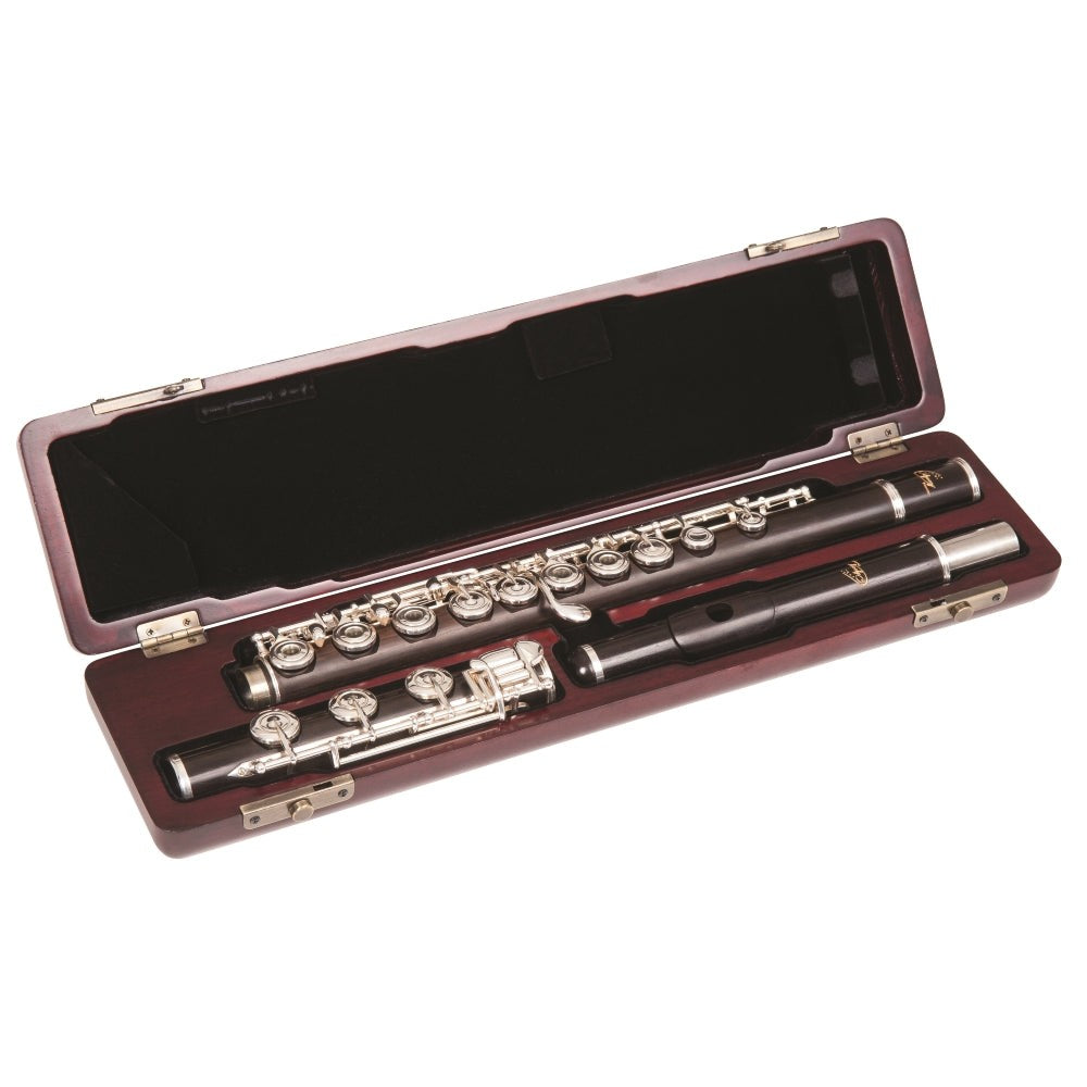 Odyssey Symphonique Open Hole 'C' Flute Outfit ~ Wood Body