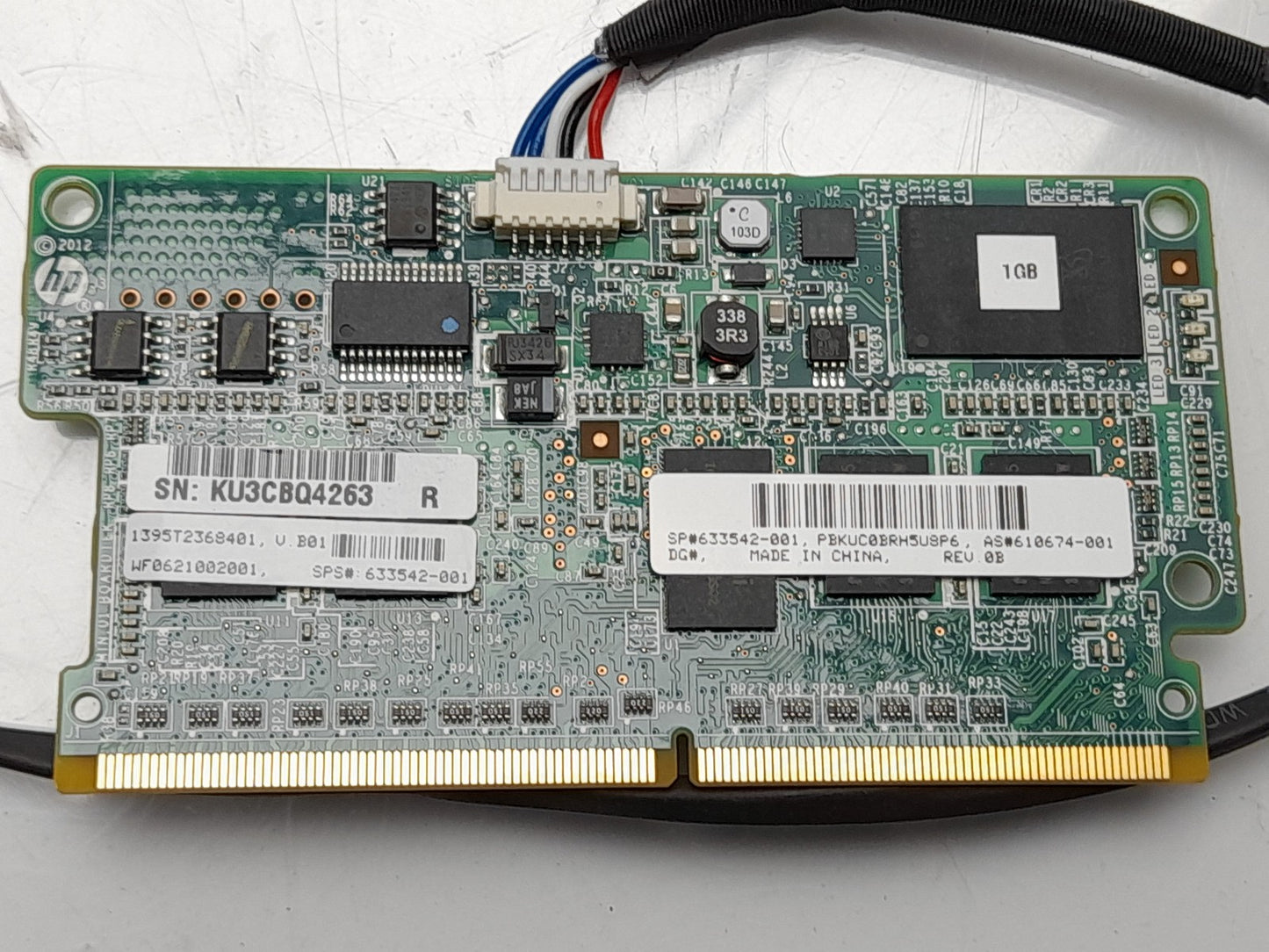 HP Smart Array P420 SAS Controller 1GB FBWC With Battery 610670-003 610674-001