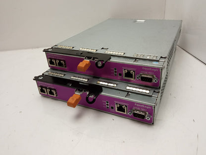 2x Dell Equallogic PS4100 12 Channel Controller Module 0GJ51T GJ51T