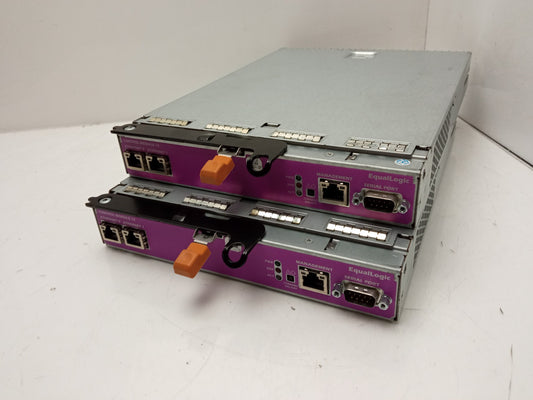 2x Dell Equallogic PS4100 12 Channel Controller Module 0GJ51T GJ51T