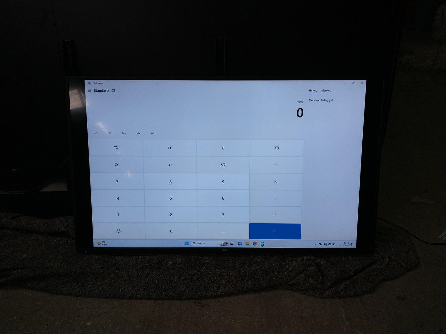 Dell C5519Q 55 Inch 4K Ultra HD HDMI Conference Room Monitor - Scratched