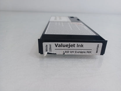 Mutoh US11-WH220E LED UV Curable Ink 220ml White - New - Expiry 03/10/24