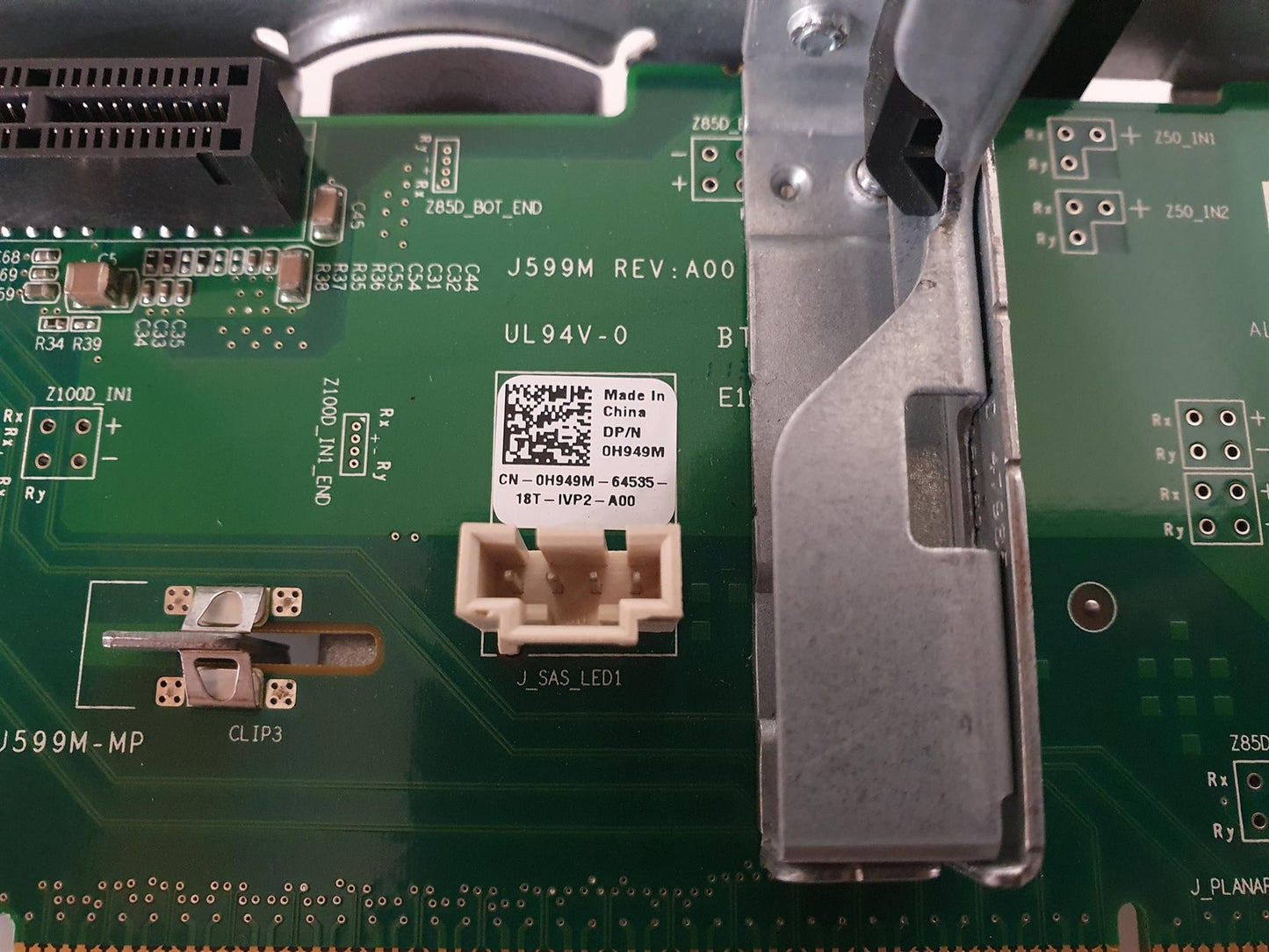 Dell PowerEdge R510 Expansion Riser Board Bracket 0H949M H949M 04HJHF 4HJHF