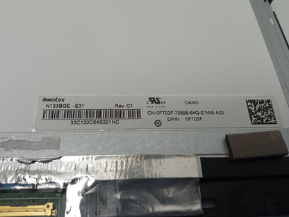 Dell Latitude 3350 13.3" LCD Laptop Display Screen N133BGE-E31 0FT03F FT03F
