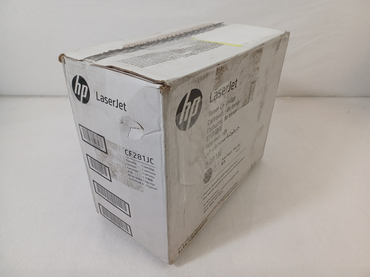 Genuine HP CF281JC 81J High Capacity Black Toner Cartridge - Box Damaged