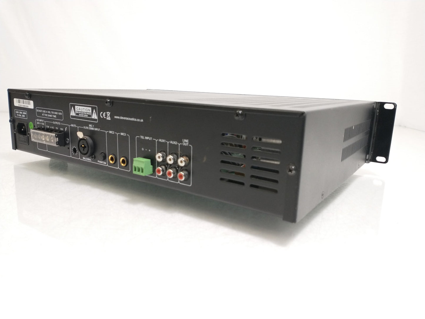 Clever Acoustics MA 2120 100V 120W Mixer Amplifier