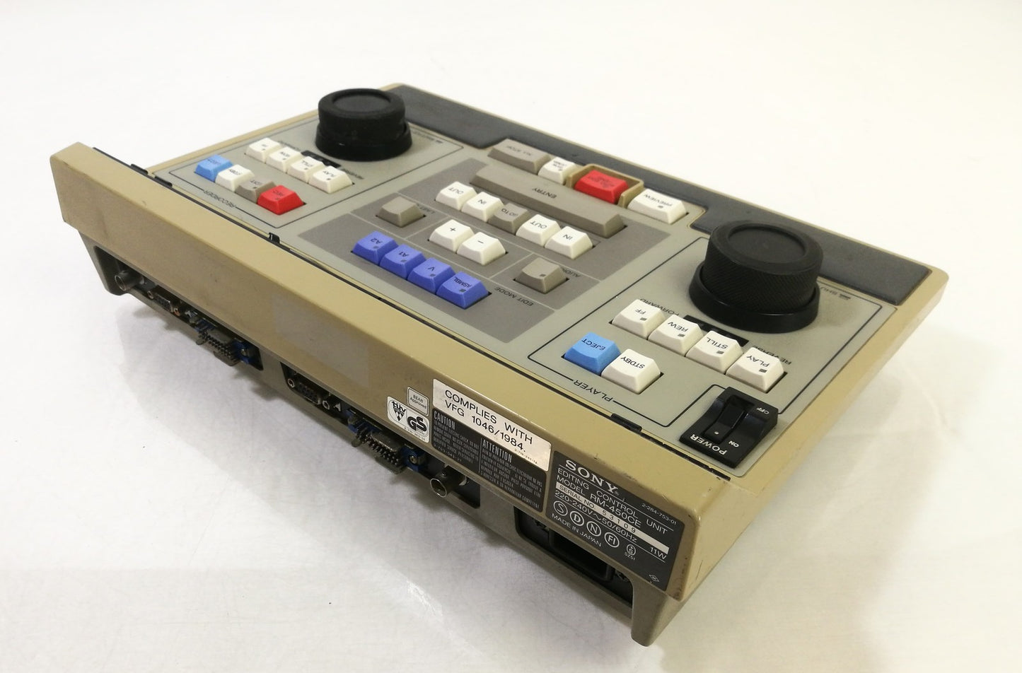 Sony RM-450CE Video Editing Control Unit