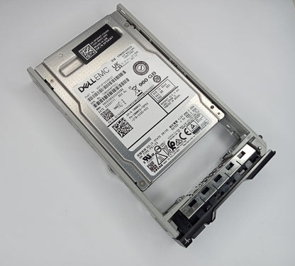 Dell EMC KIOXIA SDFUR76DAB02T WMWKG 960GB 2.5" Solid State SAS NVMe SSD w/ Caddy