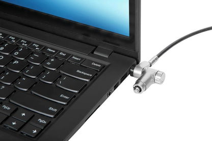 Targus DEFCON Ultimate Universal Keyed Cable Lock With Slimline Head ASP95GL