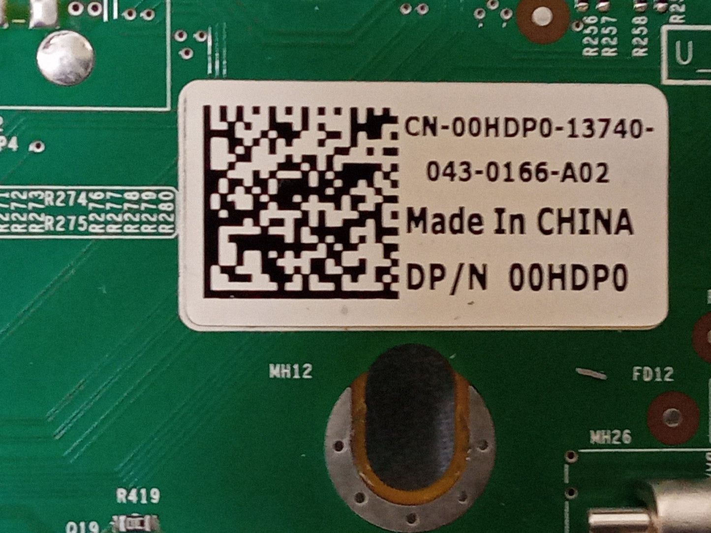 Dell PowerEdge R510 Socket LGA1366 Server Motherboard 00HDP0 0HDP0