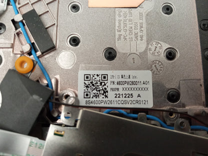 Lenovo ThinkPad L13 G3 Laptop Keyboard Palmrest Assembly 4600PW260011-A01