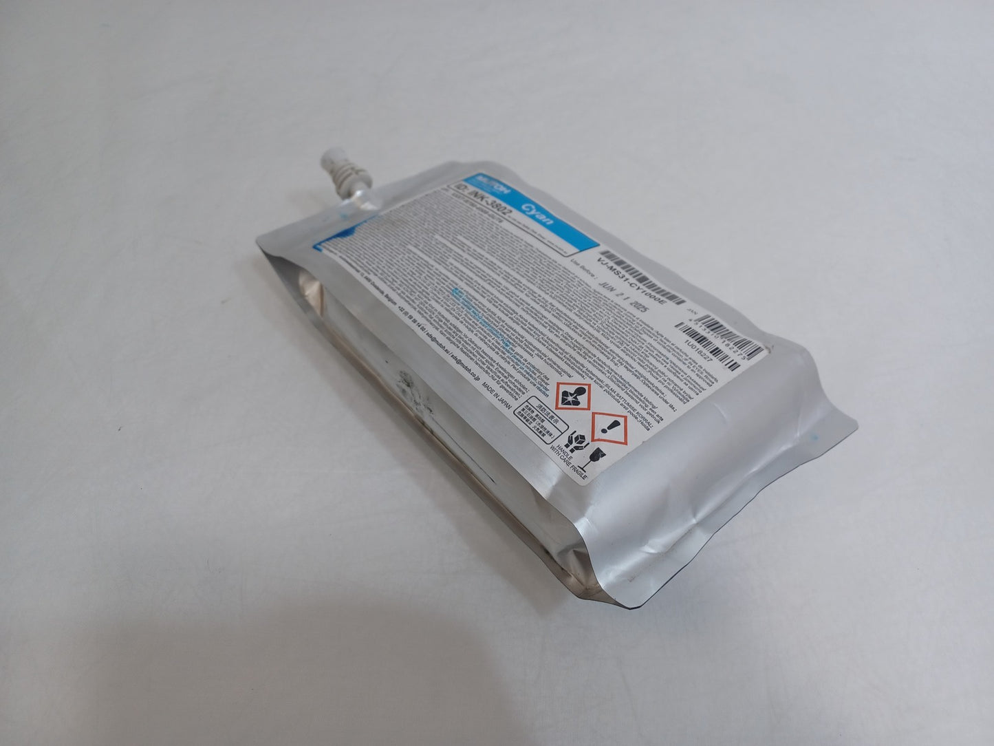 Mutoh Eco Solvent ValueJet VJ-MS31-CY1000E 1000ml Cyan - Expiry 31/06/2025