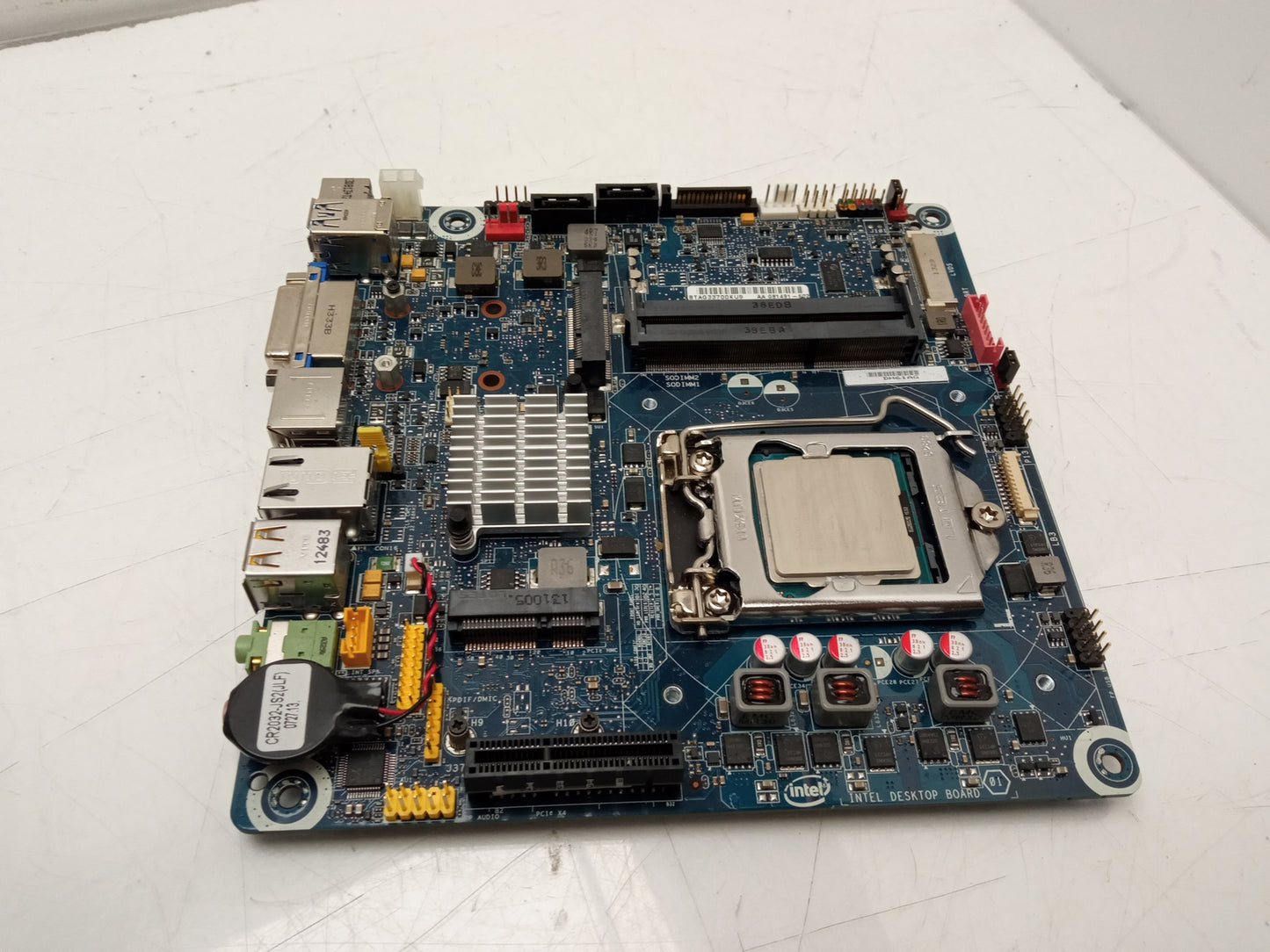 Intel DH61AG DDR3 NanoITX Motherboard With Celeron G1610T 2.30 GHz CPU