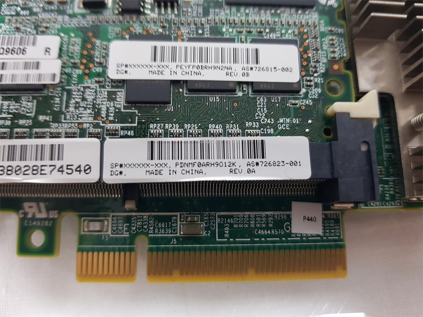HP P440/4GB PCIe Raid Card 726823-001