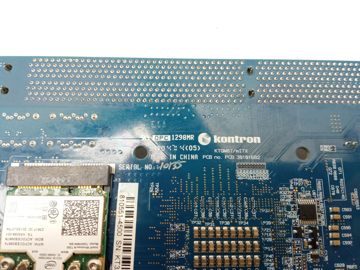 Kontron KTQM87/mITX Intel i5-4400E DDR3 Mini-ITX Industrial Motherboard