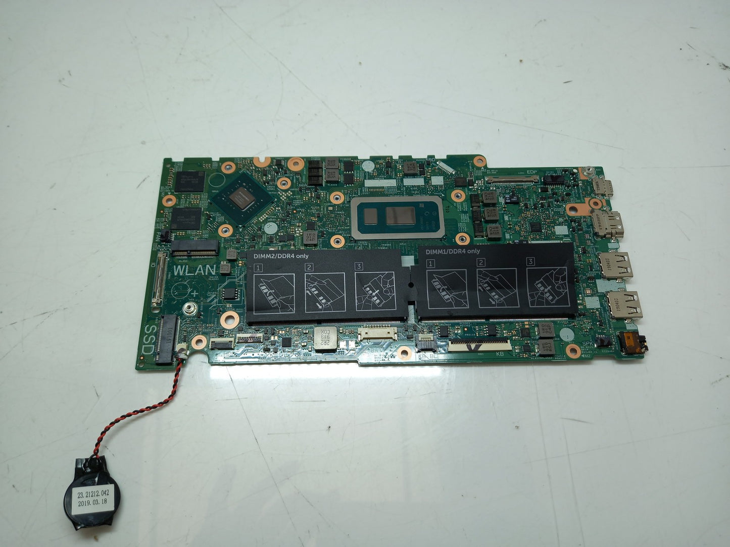 Dell Vostro 5481 Laptop Motherboard With i5-8265U 1.60 GHz DDR4 06PN8N 6PN8N