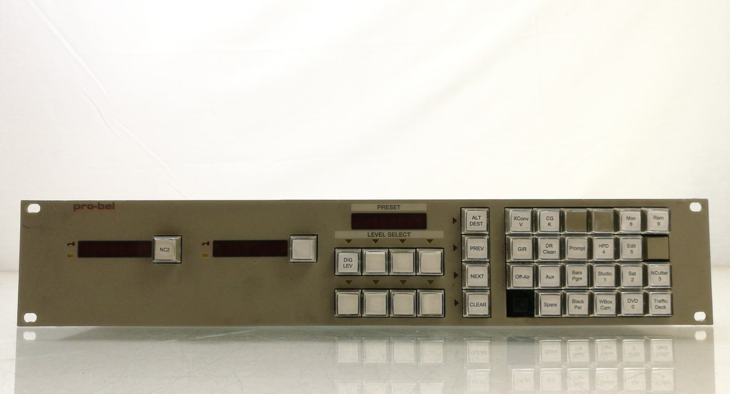 PRO-BEL 6276/6277 Professional Video Switching Matrix Panel Router